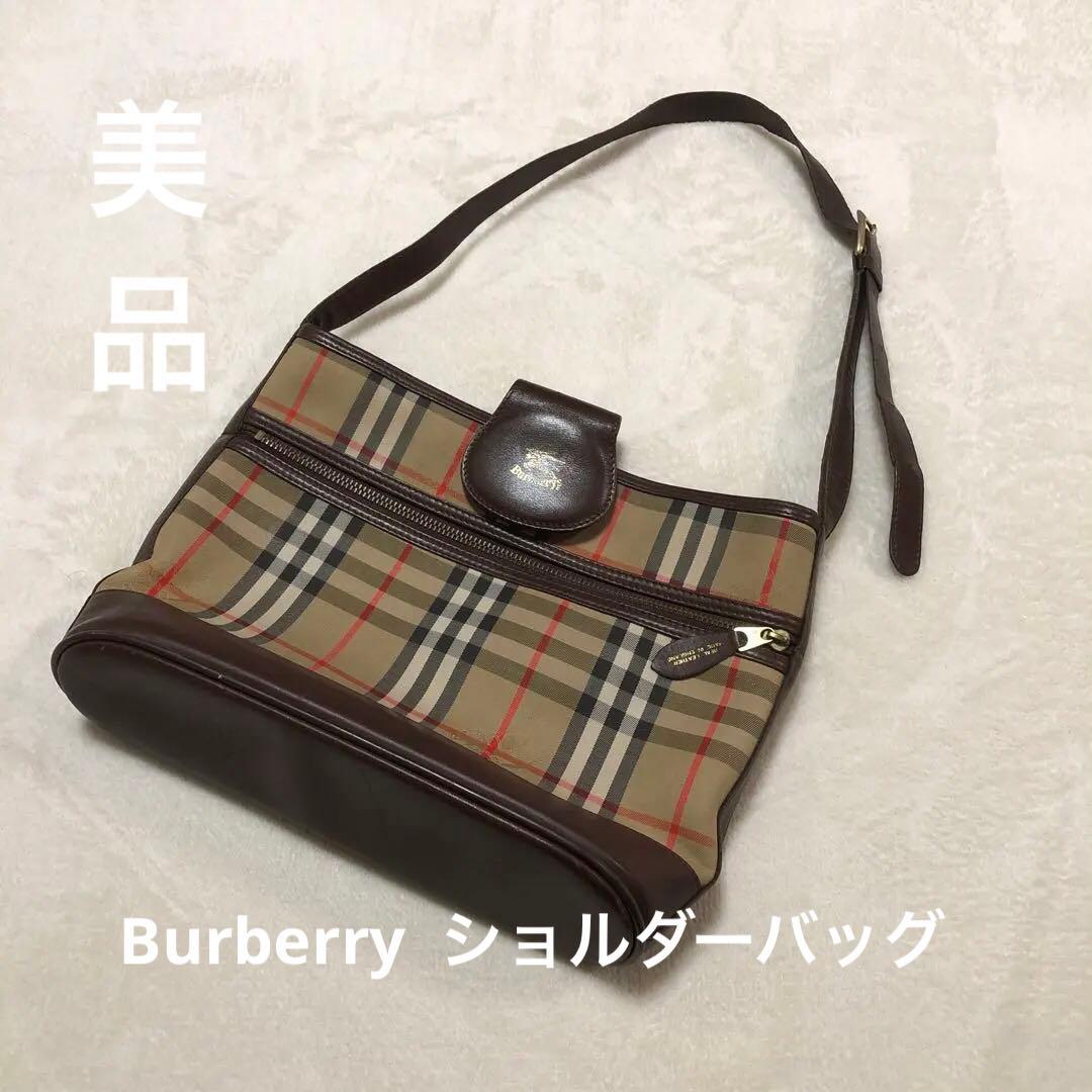 Burberry チェック柄　ショルダーバッグ BURBERRY チェック柄ワンショルダーバッグ | Hedy
