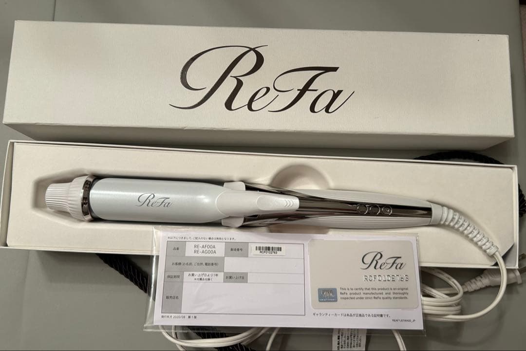 リファ Refa カール アイロン 32mm 32ミリ ホワイト おひとり様1点まで】リファ カールアイロンプロ 32 / リファ(ヘア