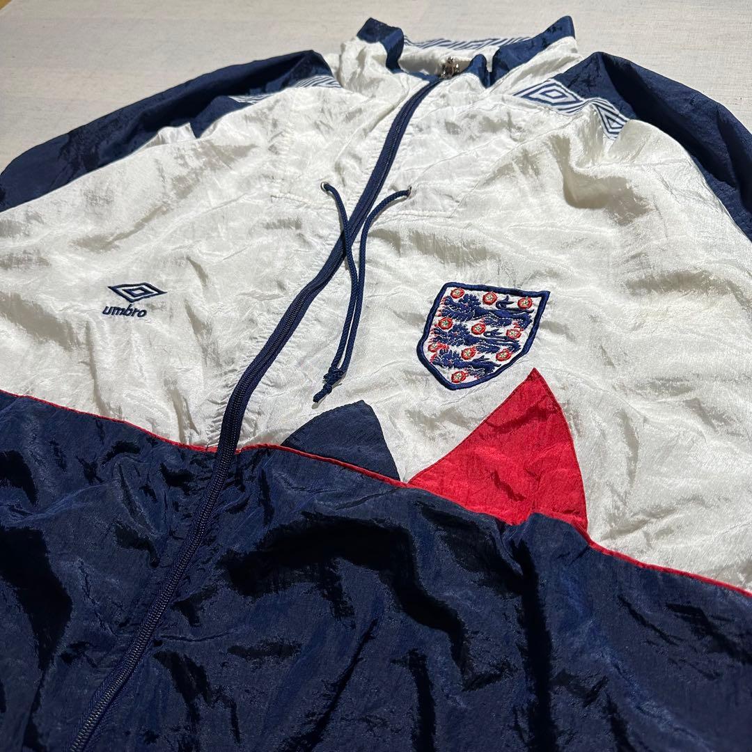 90-92 UMBRO イングランド代表 ナイロンジャケット XL Y2K - メルカリ