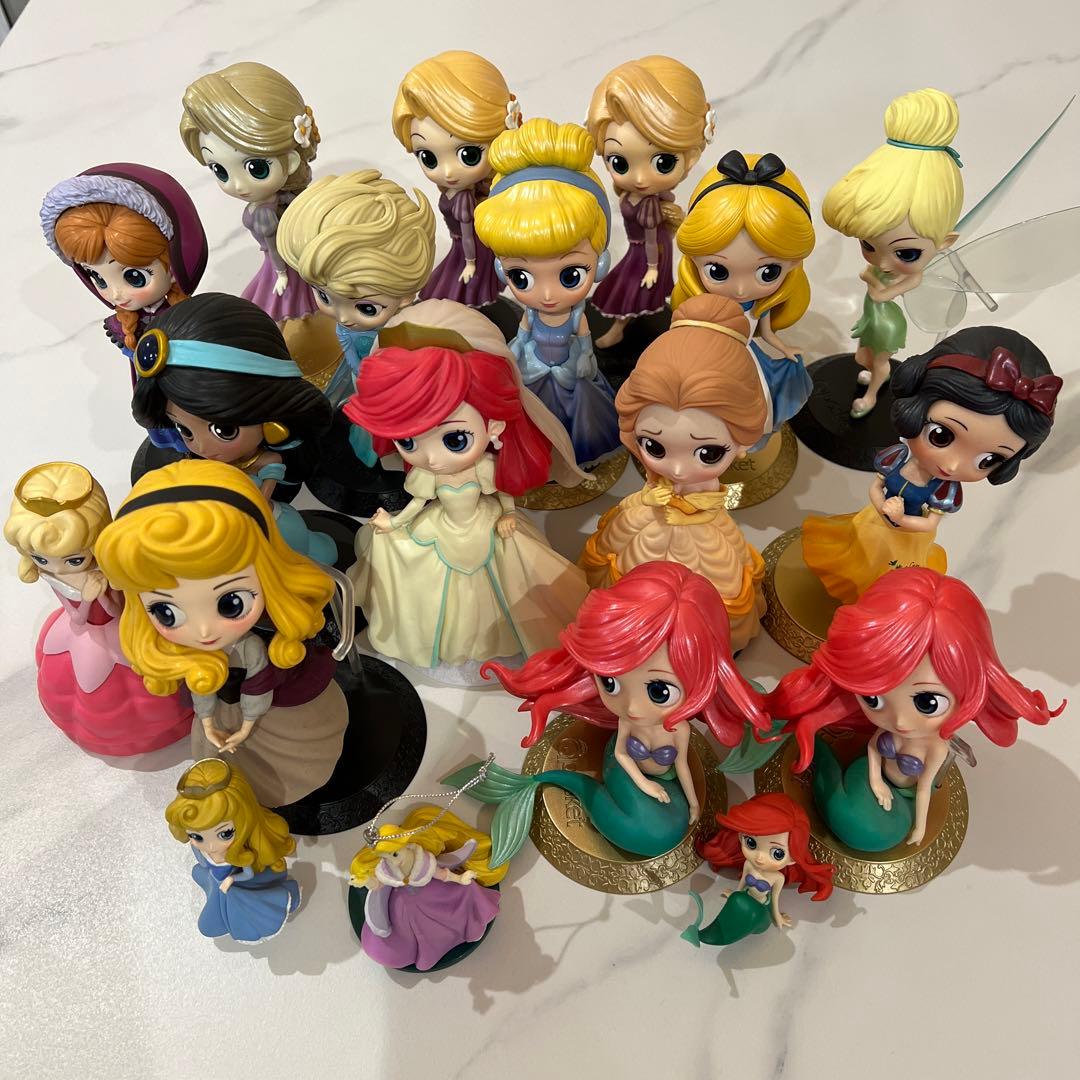 Qposket Disneyキューポスケット ディズニー プリンセス フィギュア