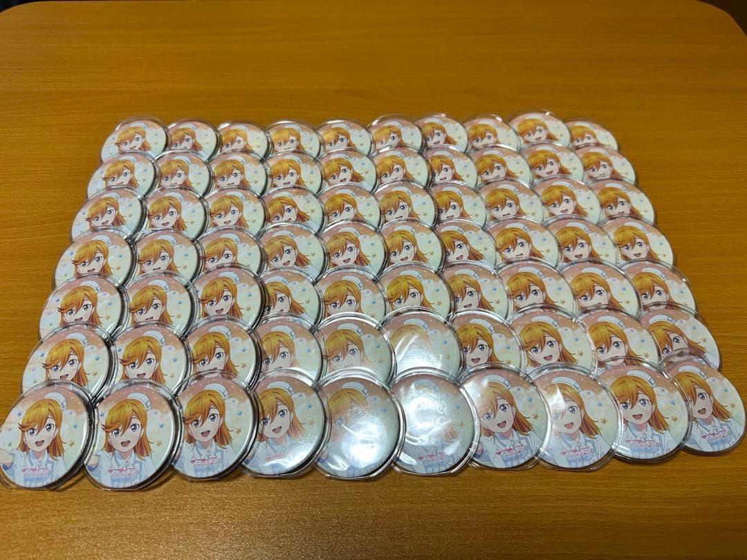 澁谷かのん痛バッグラブライブスーパースターA3サイズ2ndLIVE缶バッジ