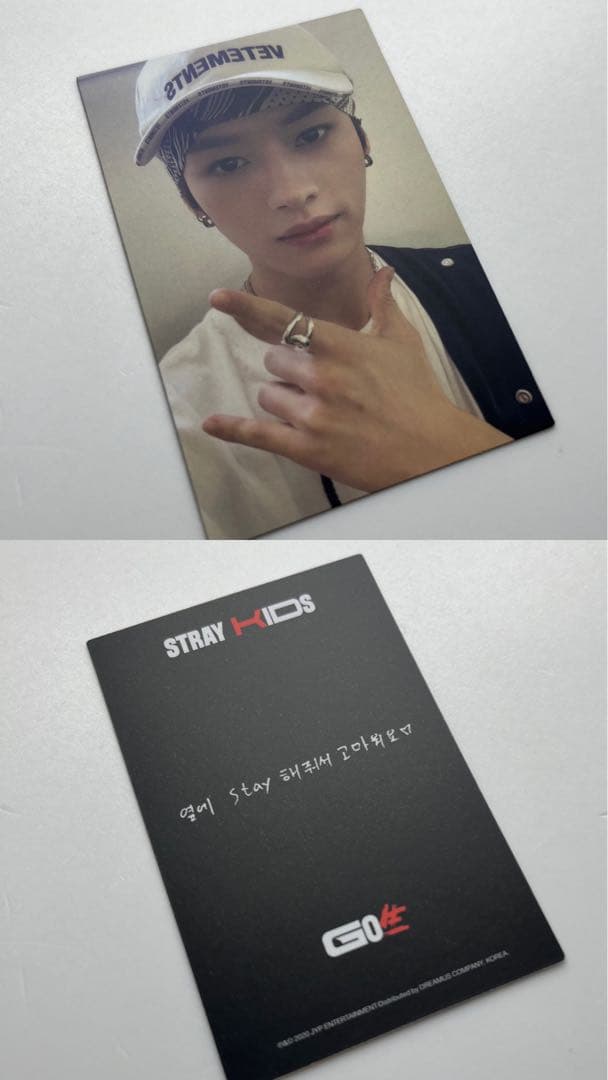 スキズ リノ GO生 両面 制服 トレカ 封入 コンプリート セット 美品