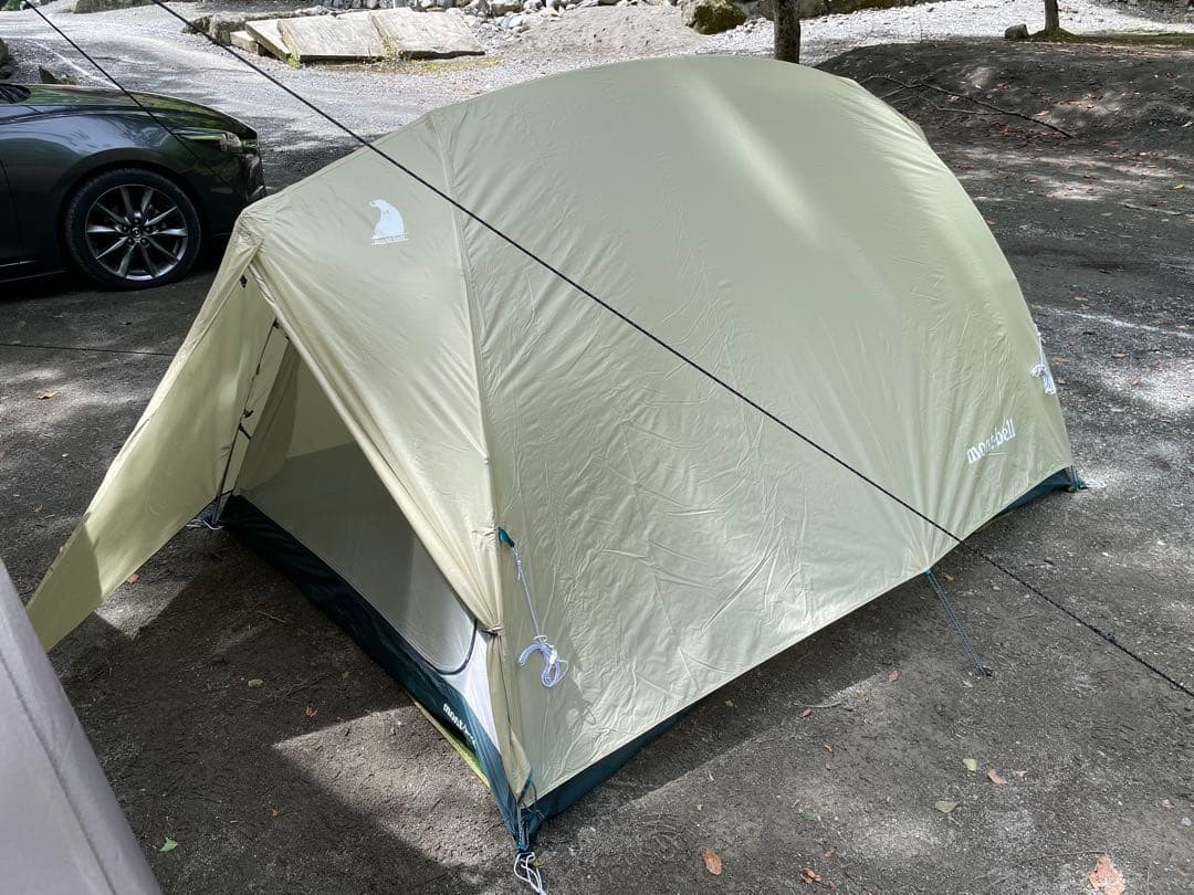 【モンベル】ムーンライトテント2型、グラウンドシートSET【mont-bell】 グラウンドシート ムーンライトテント 2用｜モンベル