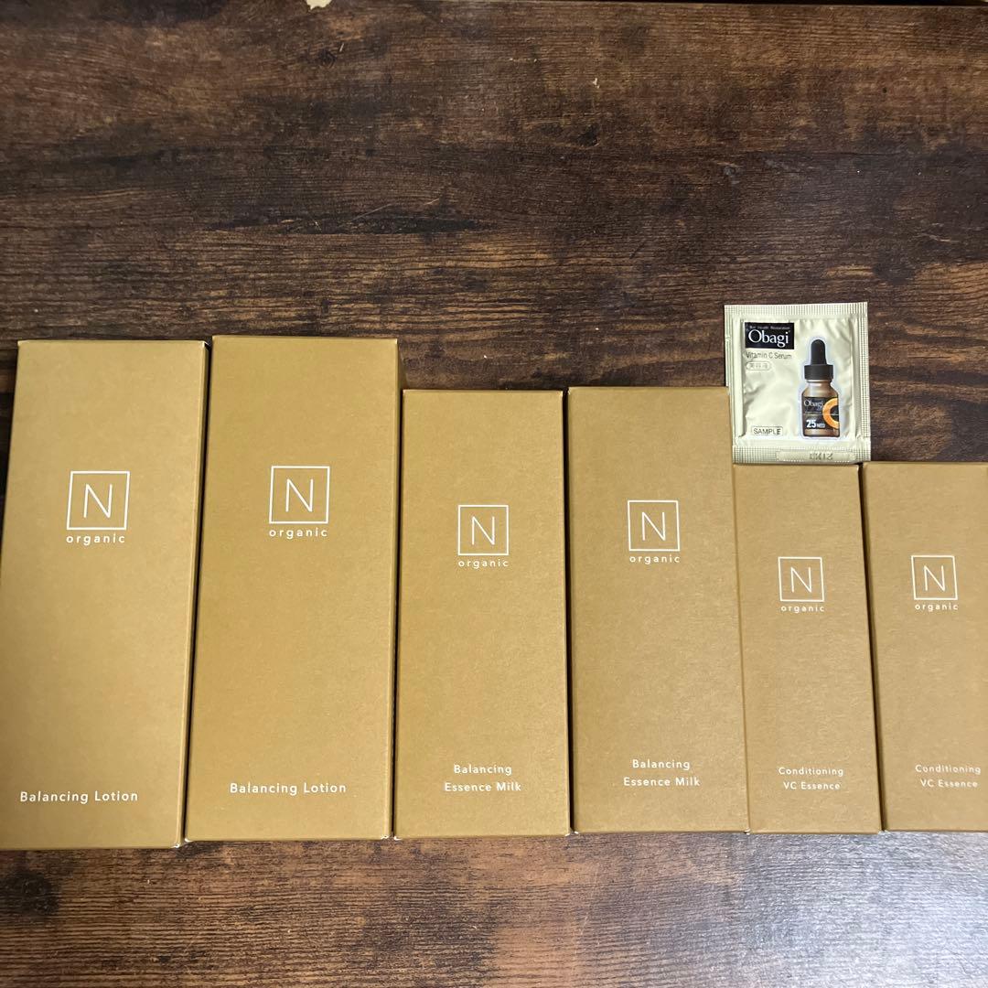 nオーガニック バランシングローション ミルク エッセンスセット N organic Basic バランシング ローション・エッセンスミルクセット