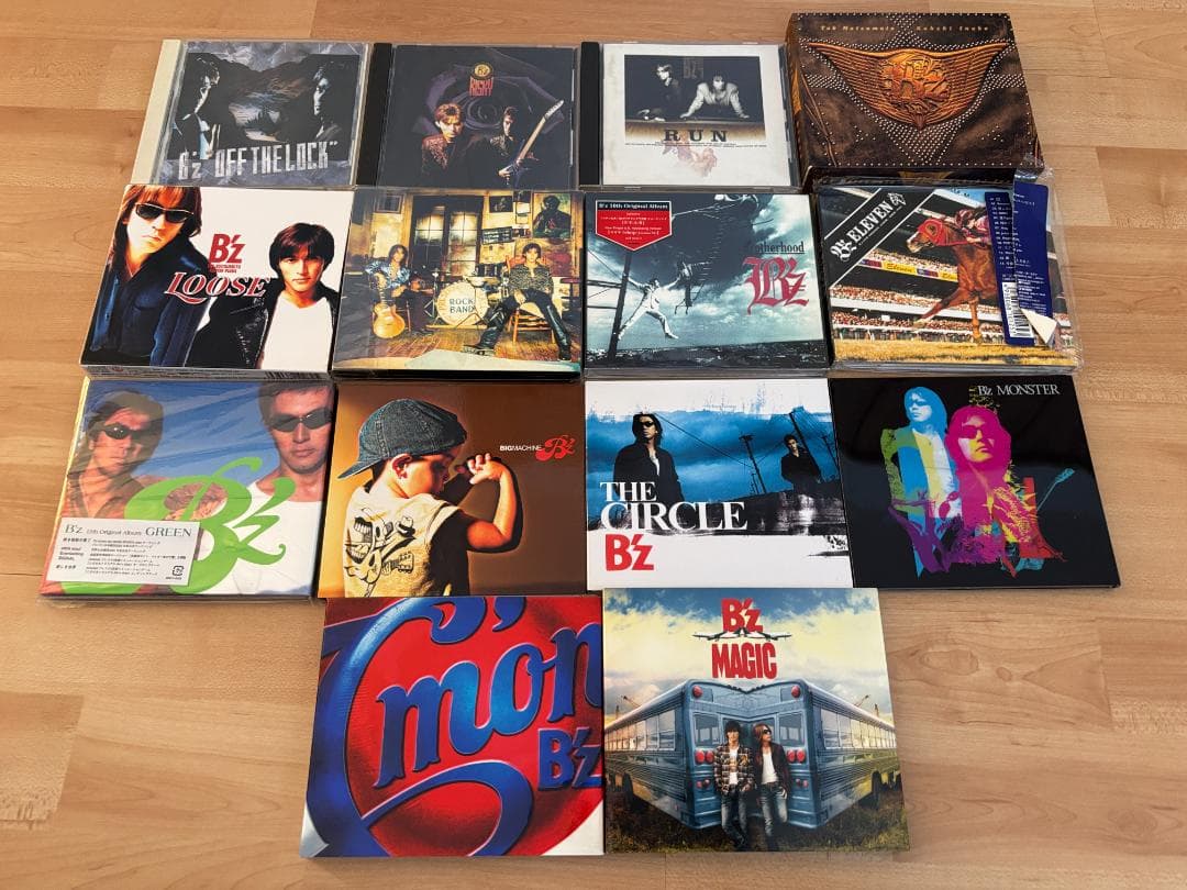 H*g様 12/13終了 B'z CD 非売品 アルバム シングル VHS まと