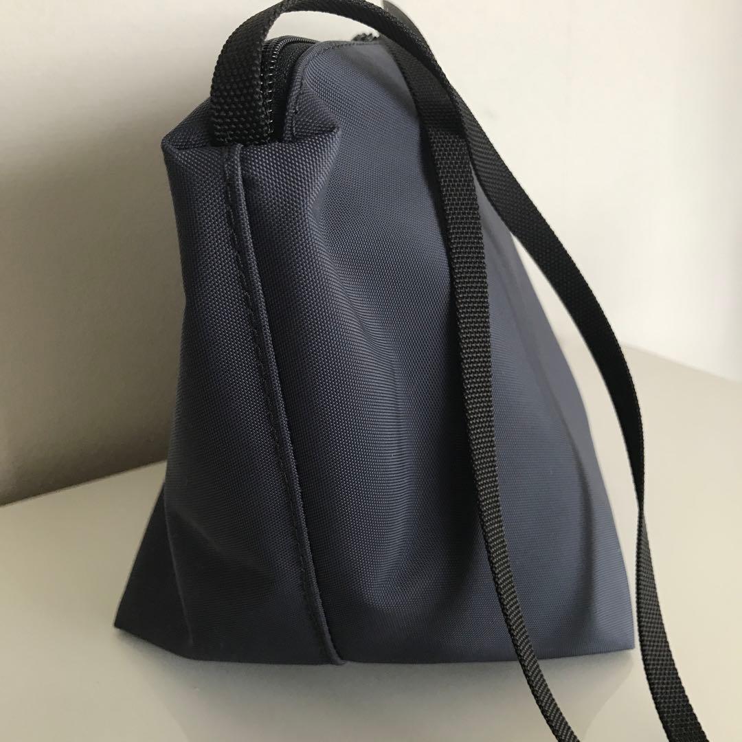 美品エルベシャプリエ ビッグポシェット グリーンレーベルリラクシング