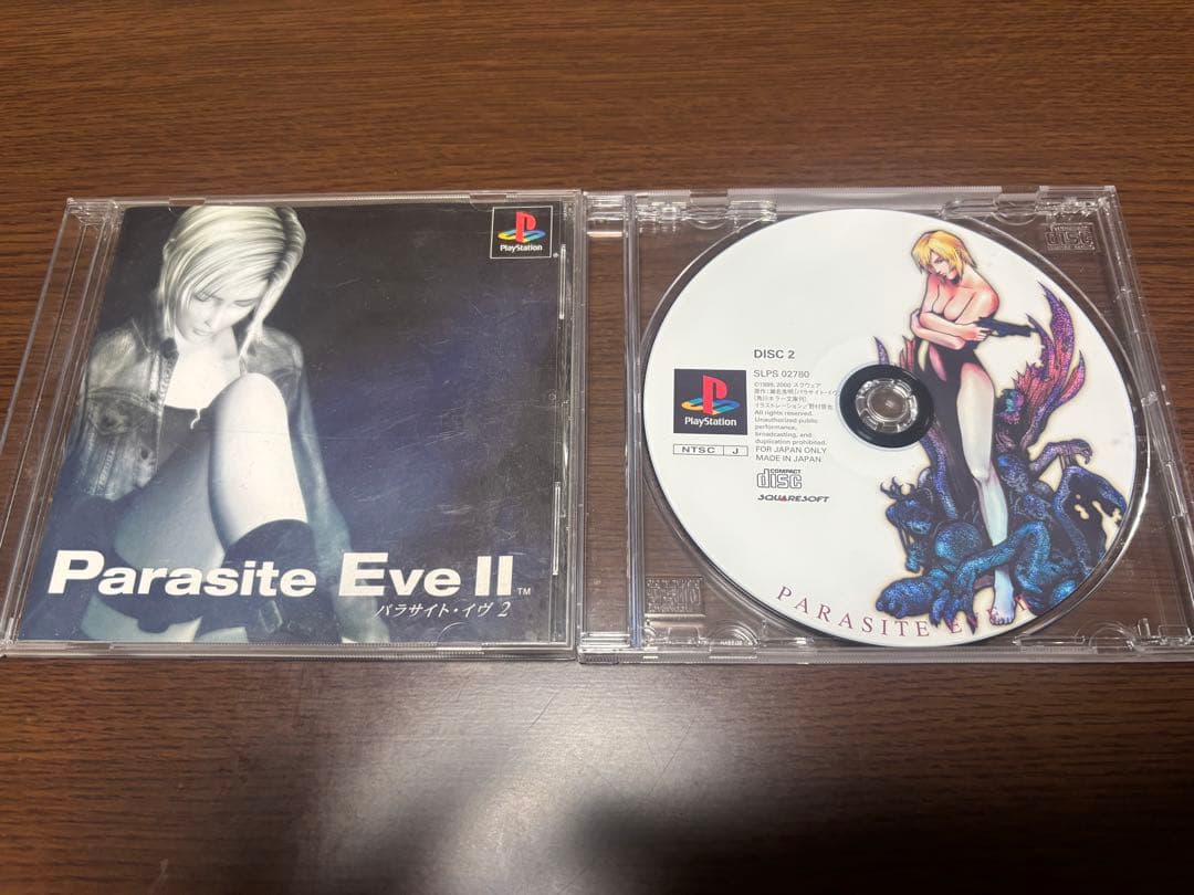 PS パラサイト・イヴ2 スクウェアミレニアムコレクション　限定品、開封済