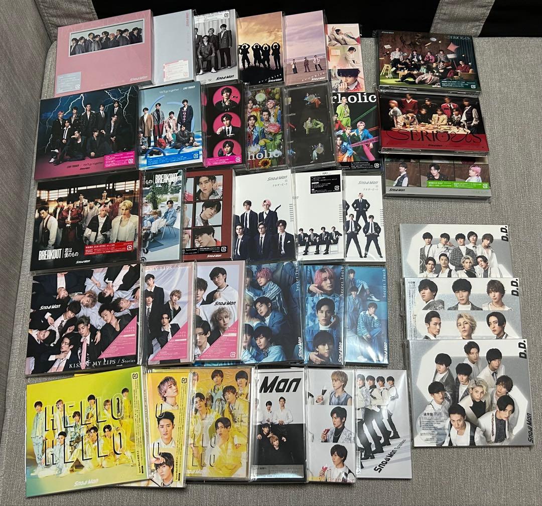 最新作網羅】SnowManシングルCD+アルバム+ライブBlu-rayセット