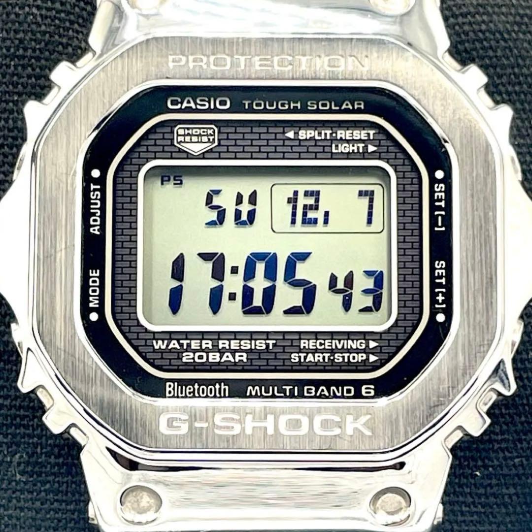 ✨極美品✨CASIO G-SHOCK フルメタル シルバー GMW-B5000D G-SHOCKフルメタル「GMW-B5000D-1JF」レビュー！ | 時計専門店ザ