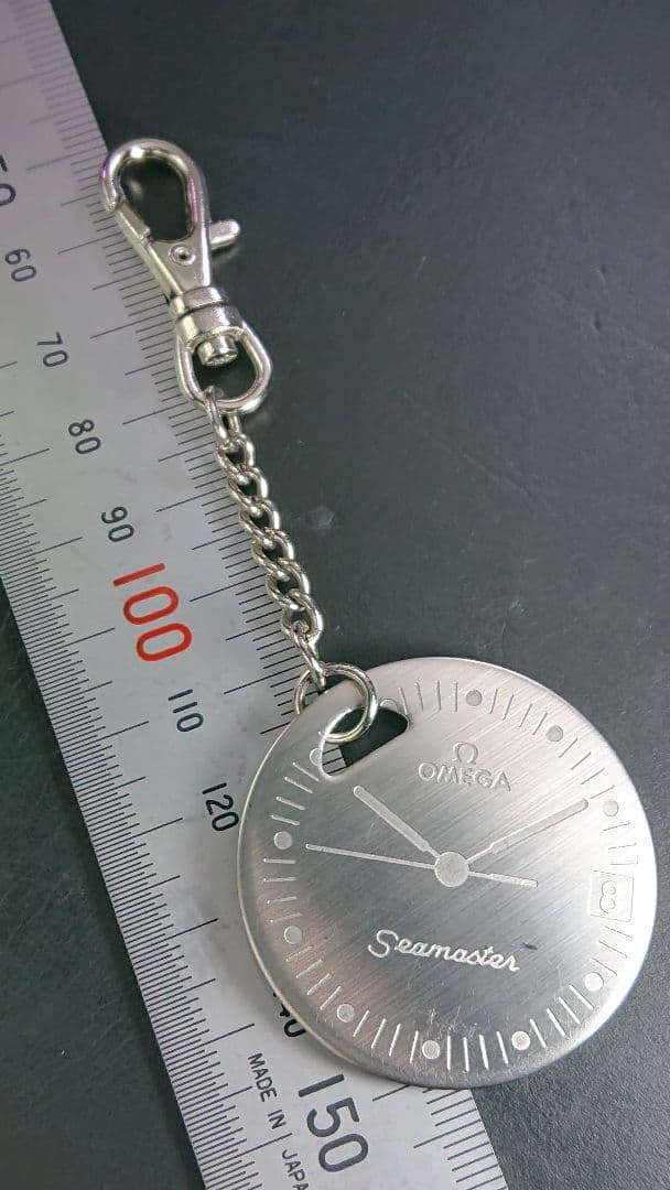 5.OMEGA/オメガ【SEAMASTERシーマスター文字盤】キーリングチャーム