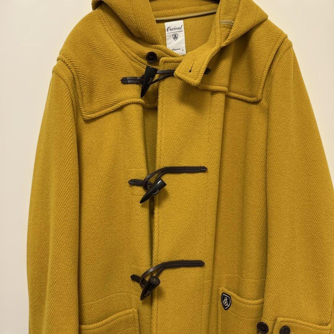 FUJI@様専用 Orcival ダッフルコート イエロー France 4 - メルカリ