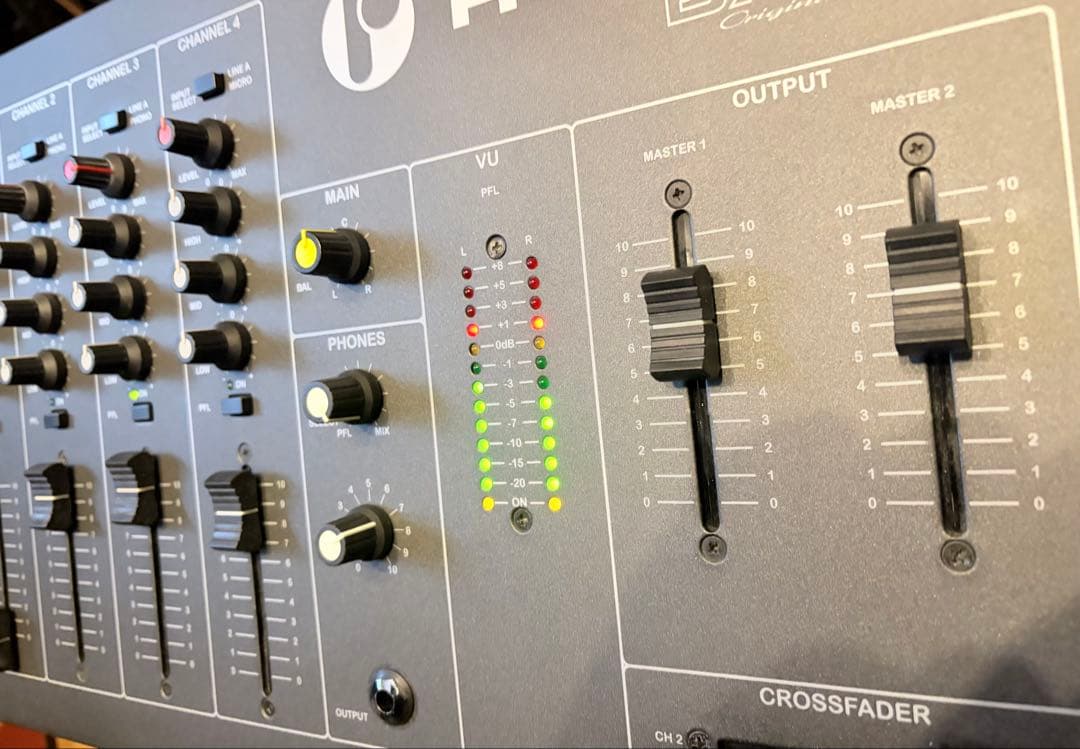 RODEC BX-9 希少DJミキサー ベルギー製 美品 極太サウンド