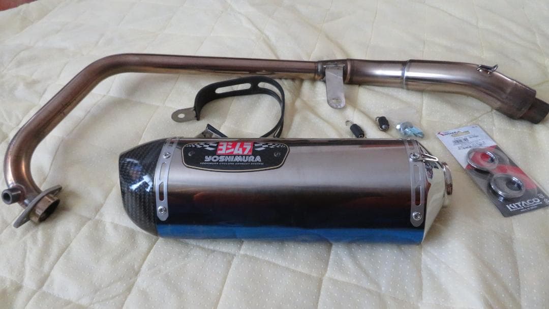 GSX-R125、GSX-S125　ヨシムラ　R-77S YOSHIMURA BLOG : GSX-R125 / GSX-S125 機械曲R-77Sサイクロン