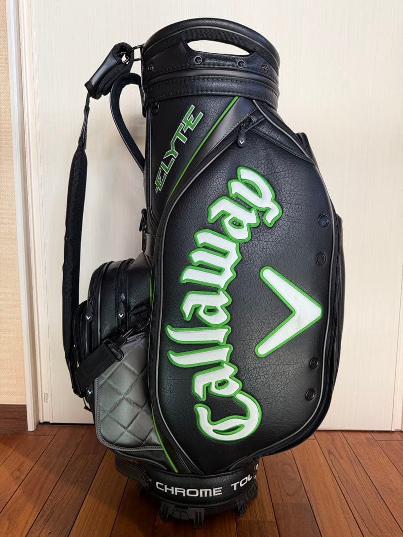 【中古】Callaway Elyte ゴルフバッグ ブラック/グリーン Callaway】ELYTEシリーズ キャディバッグ入荷❣️ | ゴルフ5