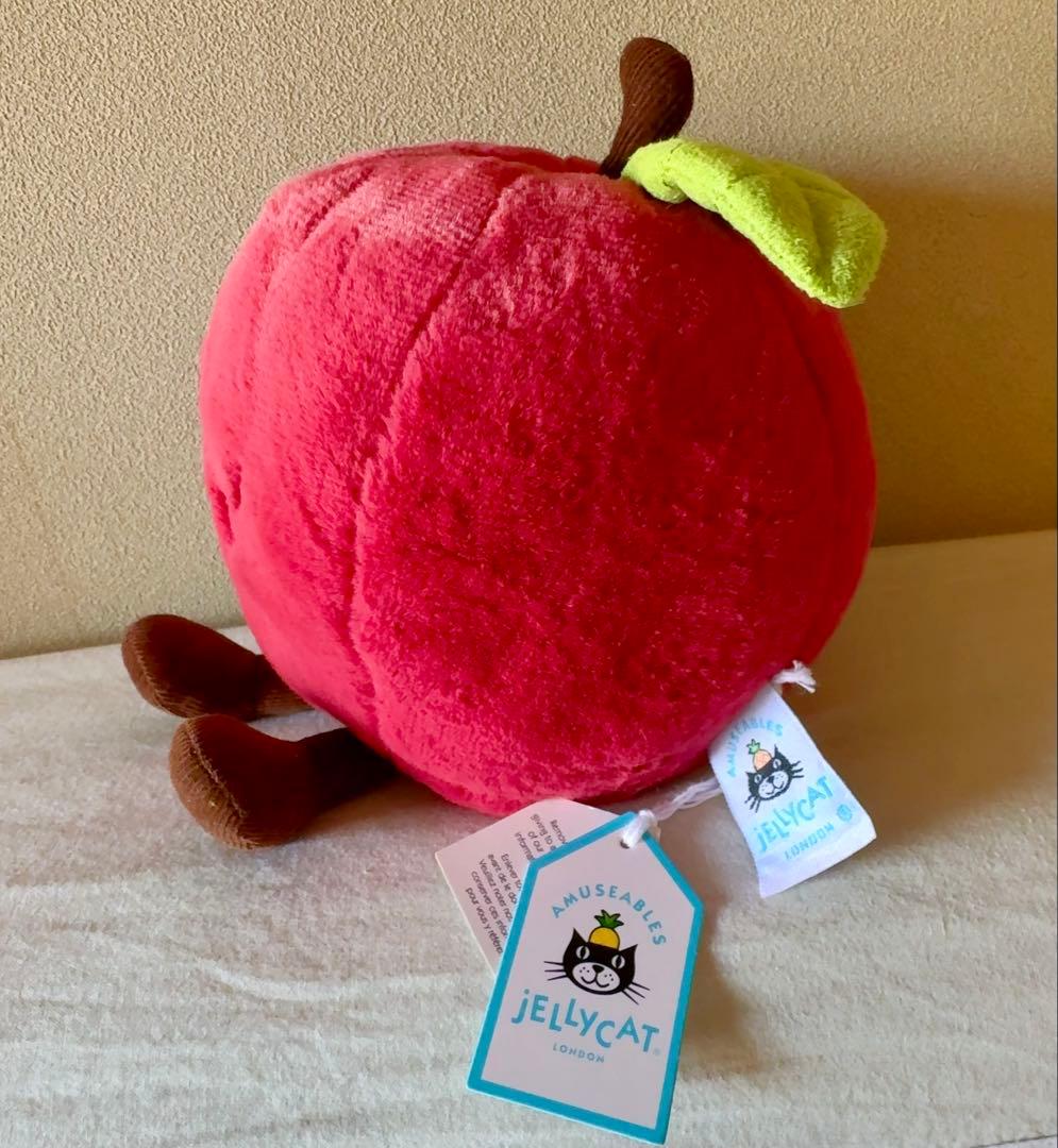 《タグ付き新品》ジェリーキャット アップル りんご 果物 ぬいぐるみ