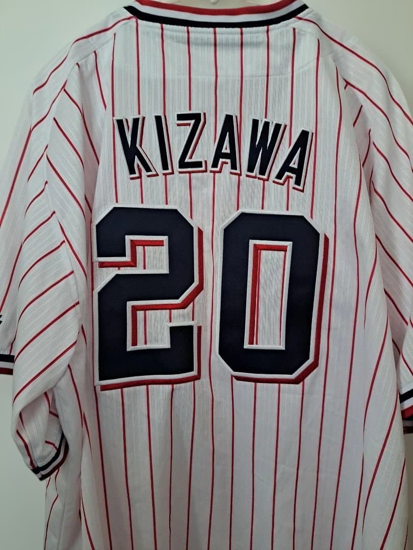 値下げ不可ヤクルト木澤尚文20 優勝ワッペンユニフォームXL 2026年最新】木澤 ユニフォームの人気アイテム - メルカリ