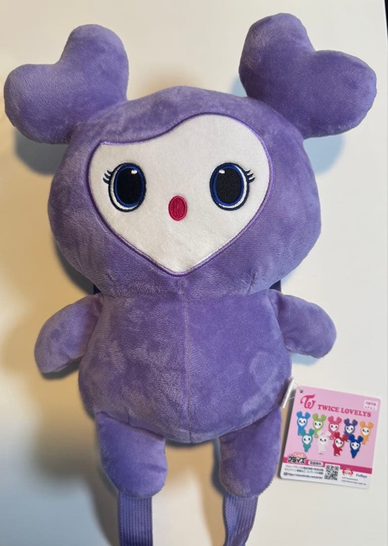 TWICE LOVELYS GIGO限定 ぬいぐるみリュック サナ サブリー - メルカリ