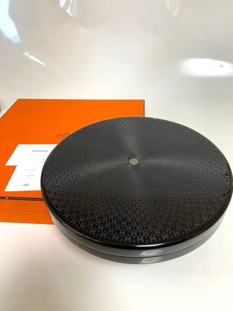 HERMES　エルメス ラッカー　器　容器　木製品　保存　お洒落　光沢 HERMES - 良品 HERMES エルメス ジュエリーケース ボックス
