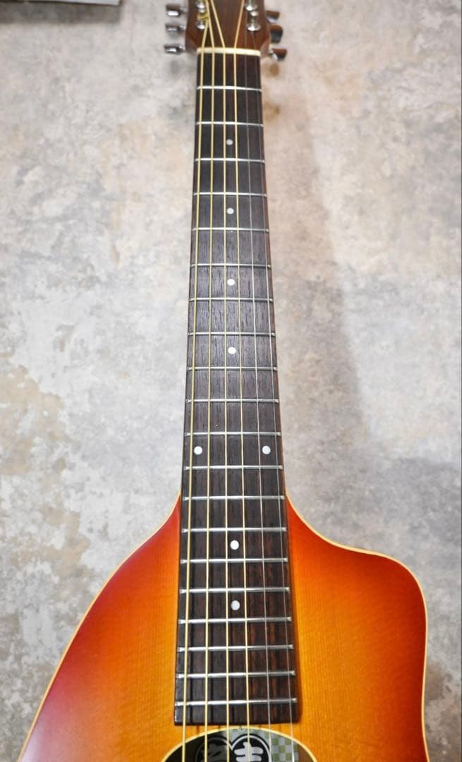 トラベルギター】Club Juno 音吉 A-1F CS 整備・弦交換済み - メルカリ