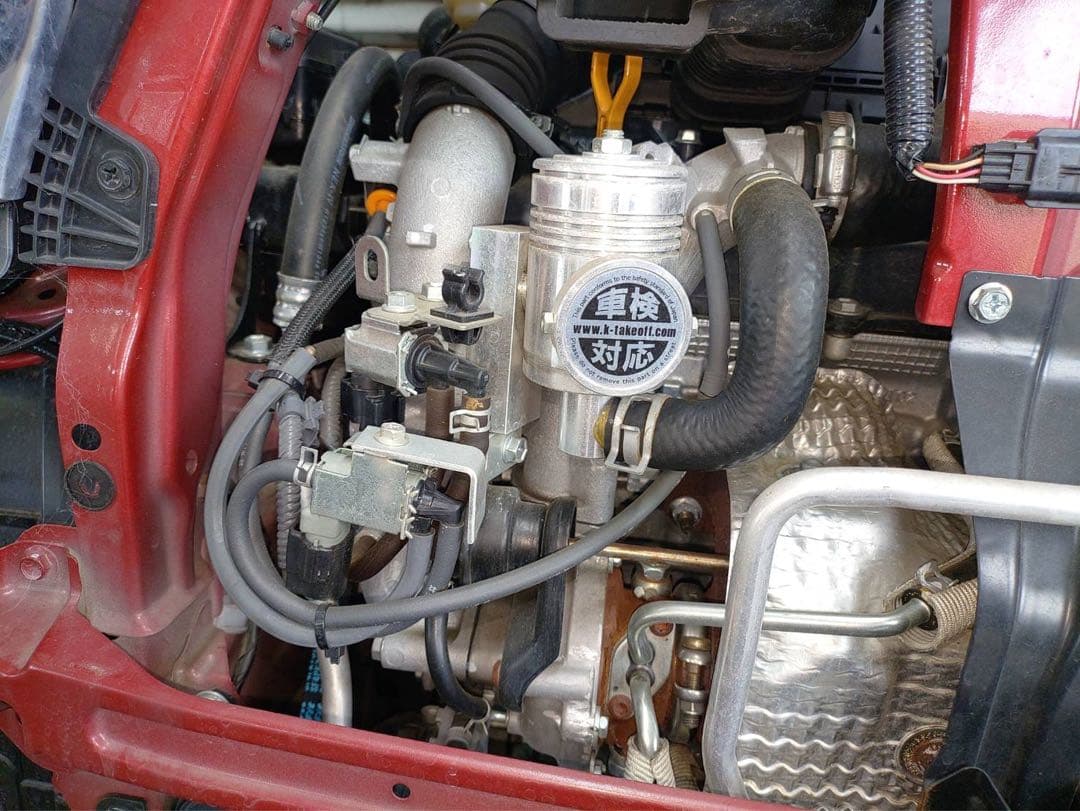 ハスラー TAKE OFF ブローオフバルブ MR52S 4WD auto-craft_takeoff-pusshun-0086