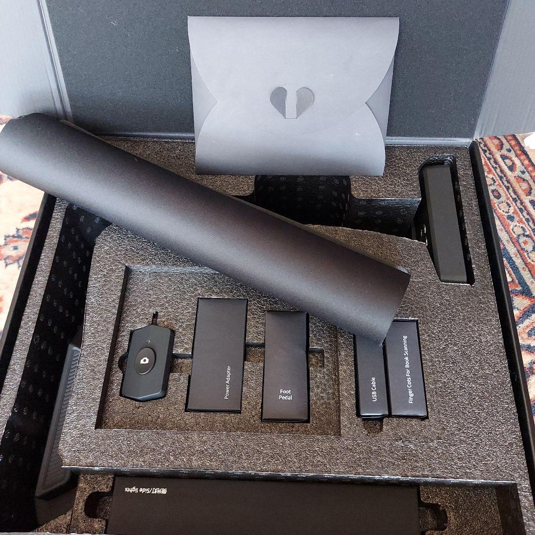 CZUR ET24Pro　ドキュメントスキャナー CZUR ET24 Pro Book & Document Scanner, 24MP HD Camera, A3 Capture