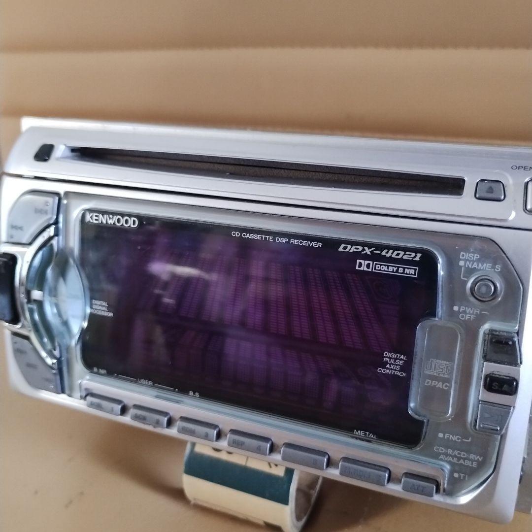 当時物KENWOOD DPX-4021 CDカセットデッキスペアナ - メルカリ