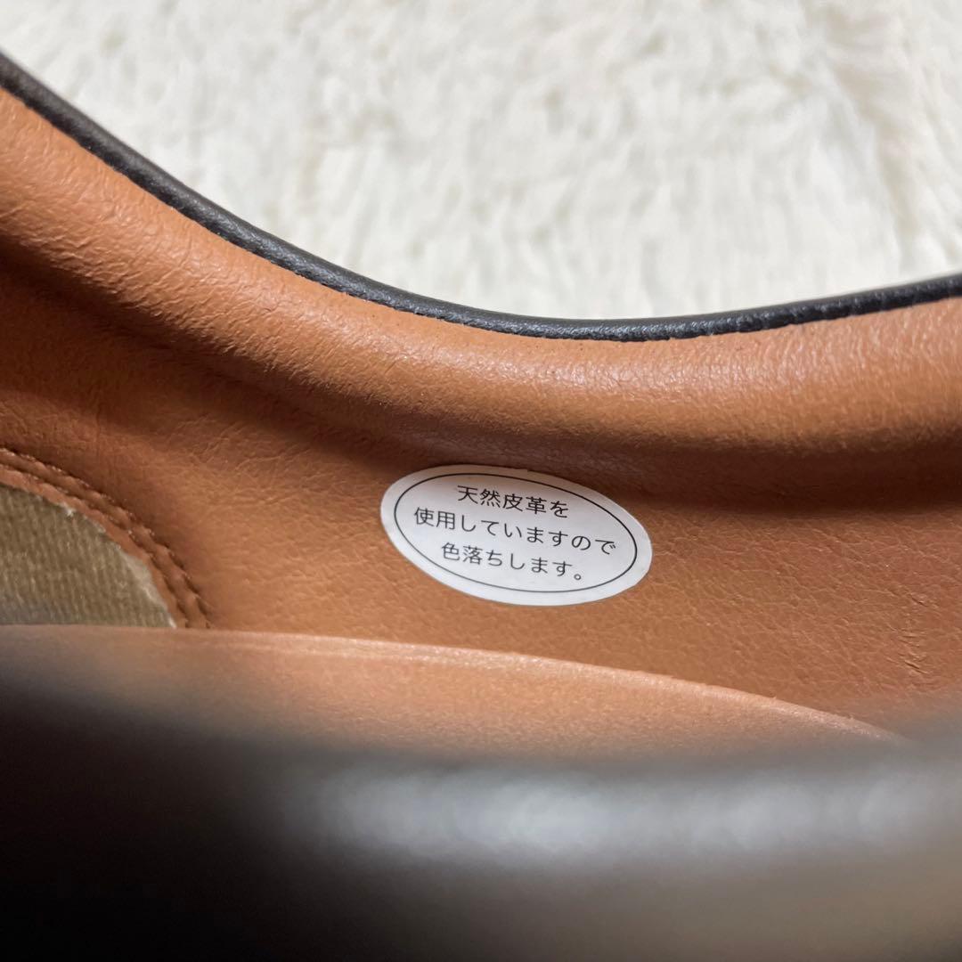 新品未使用品✨ハッシュパピー　本革　ストレートチップ　冠婚葬祭対応　25.5cm