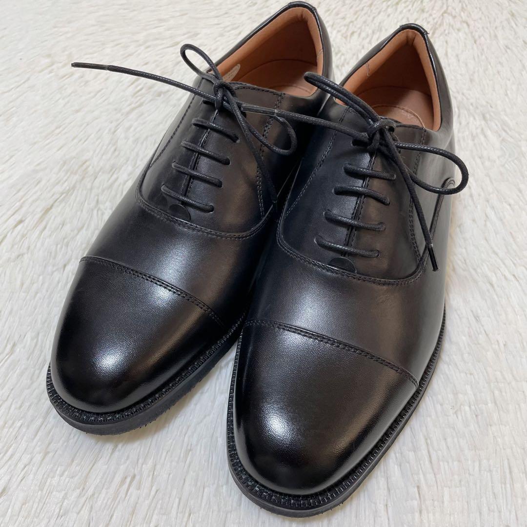 新品未使用品✨ハッシュパピー　本革　ストレートチップ　冠婚葬祭対応　25.5cm