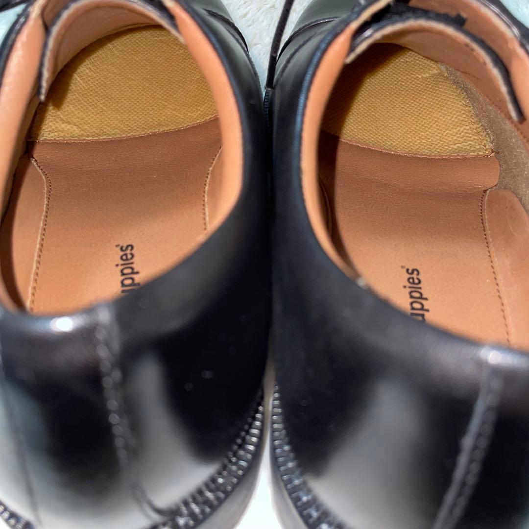 新品未使用品✨ハッシュパピー　本革　ストレートチップ　冠婚葬祭対応　25.5cm