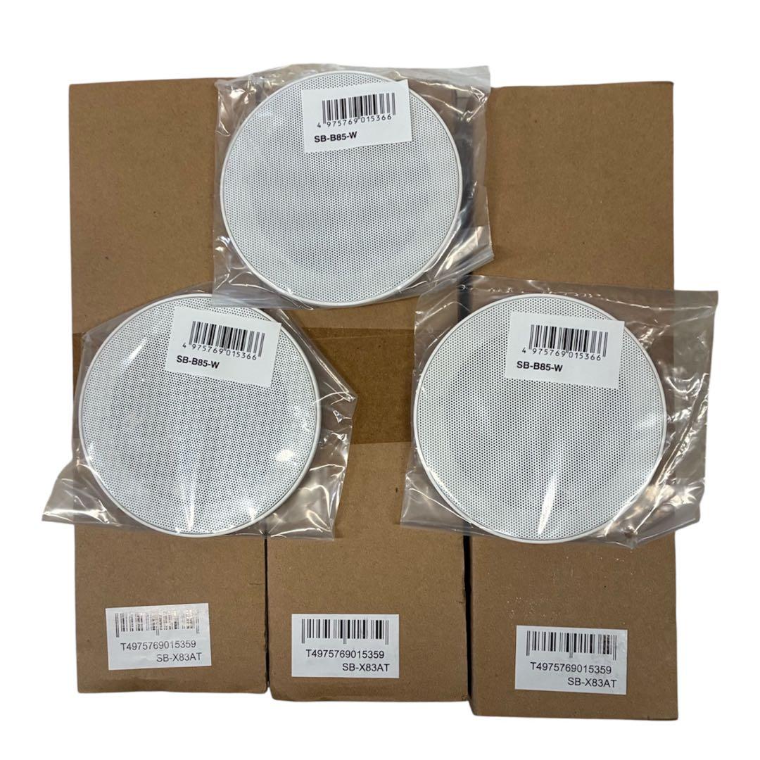 JVC 小口天井スピーカー アッテネーター、パネル3台セット - メルカリ