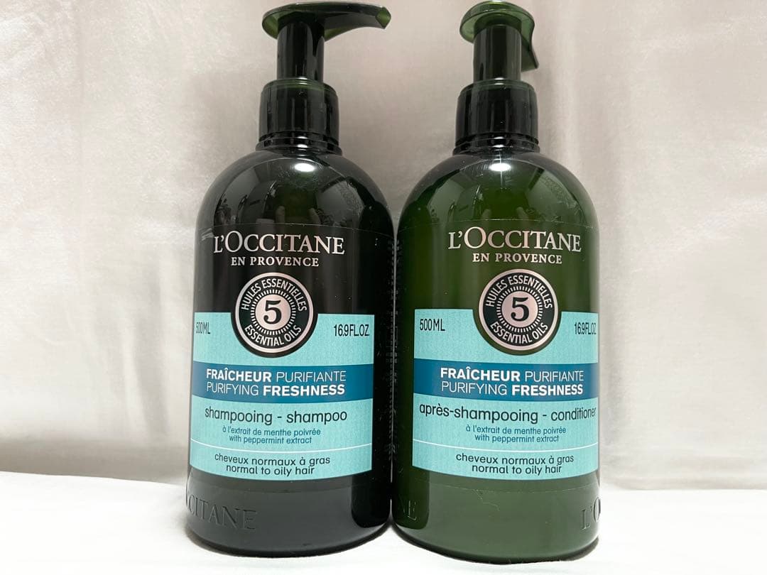 ロクシタン ピュアフレッシュネスシャンプー&コンディショナーセット 51IM3MpGo3L.jpg