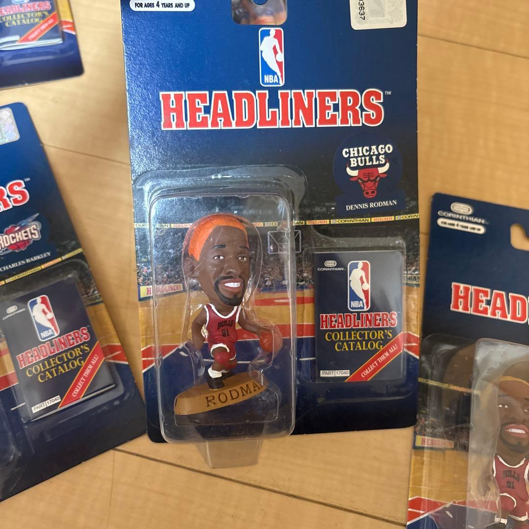 ヘッドライナーズフィギュア 7体 バスケット - メルカリ