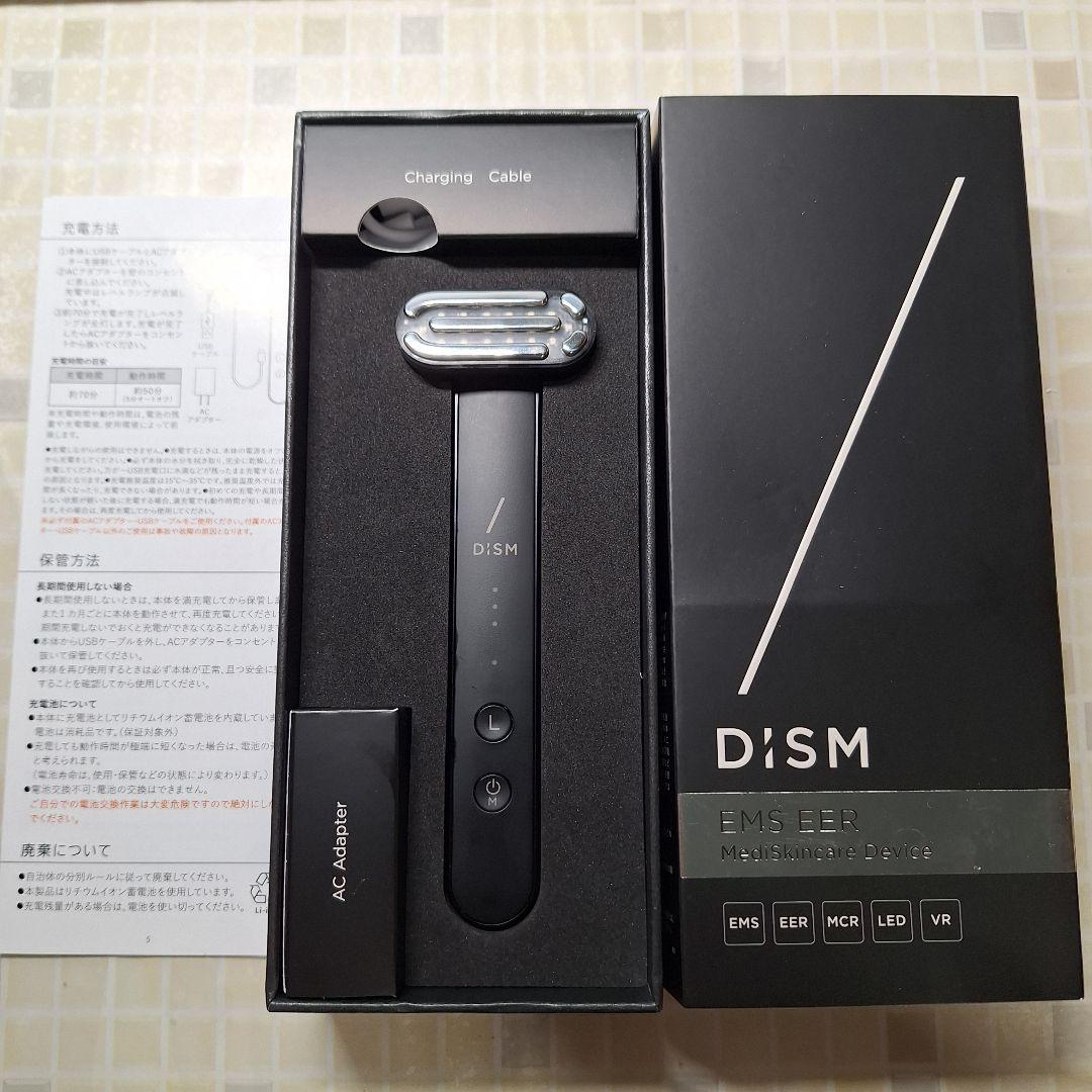 D'ISM EMS美顔器 ブラック 美容ギア部門BEST5】「DISM」のスリムな美顔器が初登場1位！EMSでの