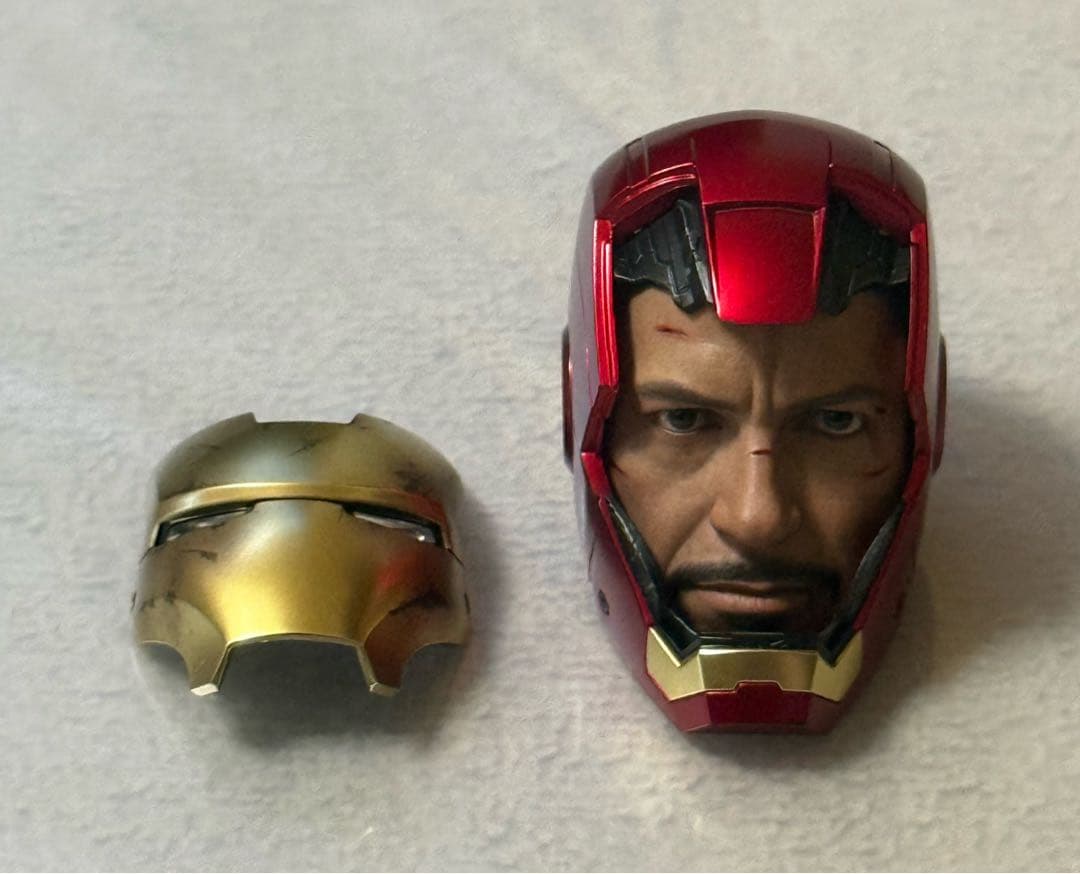 未使用】 ホットトイズ 1/4 アイアンマン マーク4 【ヘッド】 - メルカリ