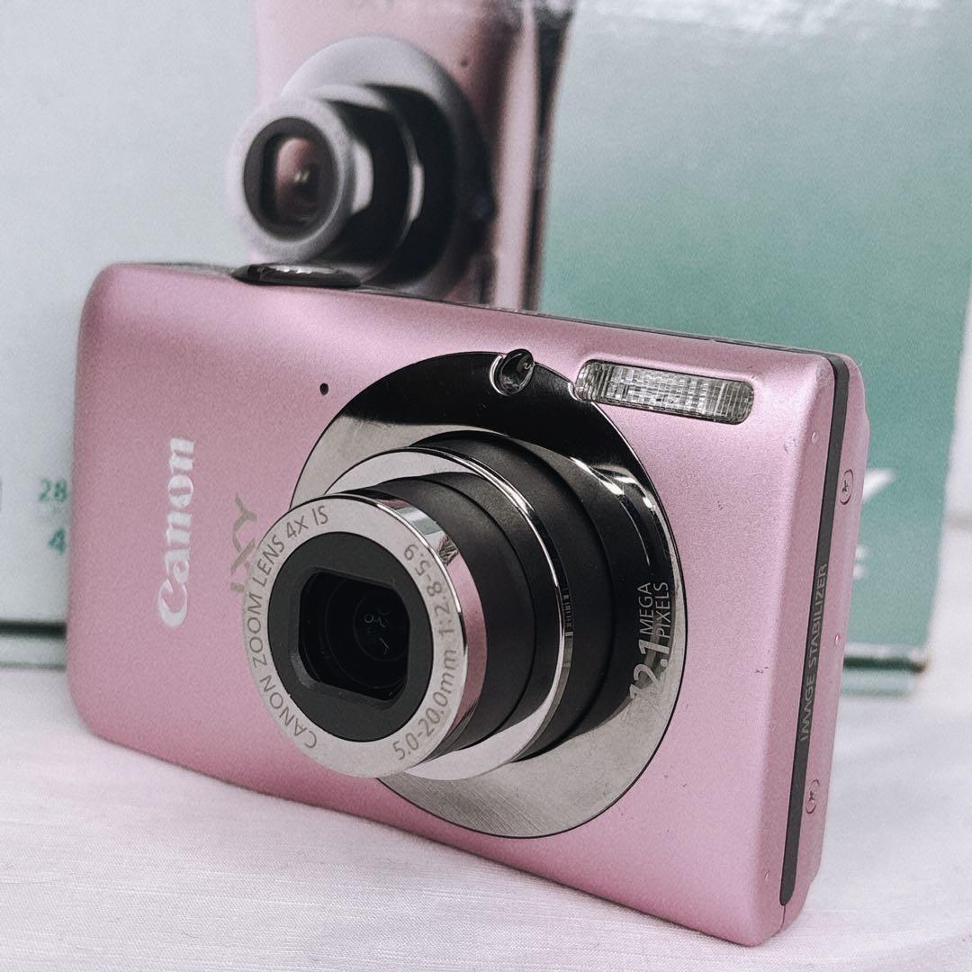 キャノンCanon IXY 200F ピンク動作確認済美品