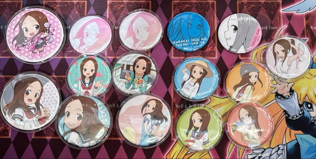 からかい上手の高木さん　缶バッジ　まとめ売り グッズ-バッチ】からかい上手の高木さん 描き下ろし 高木さん メイド