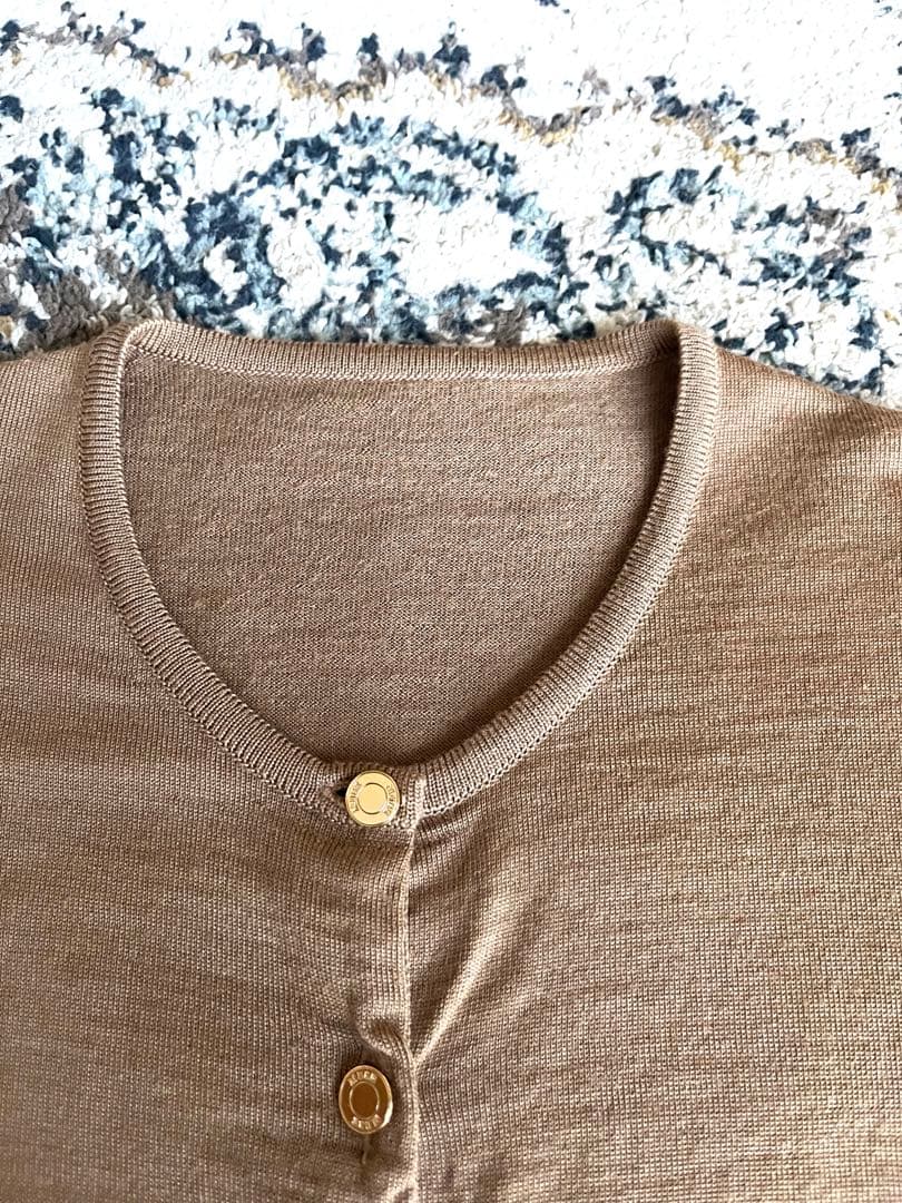 muse de deuxieme classe 金ボタンクルーネックカーディガン - メルカリ