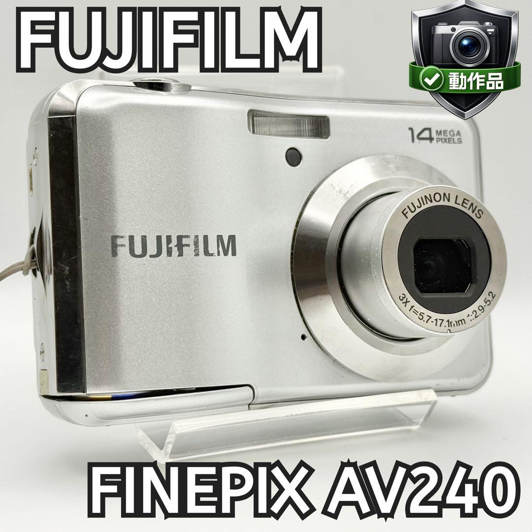 【動作品】FUJIFILM FINEPIX AV240 コンデジ 単三電池対応 Amazon | FUJIFILM デジタルカメラ FINEPIX AV230 光学3倍 シルバー