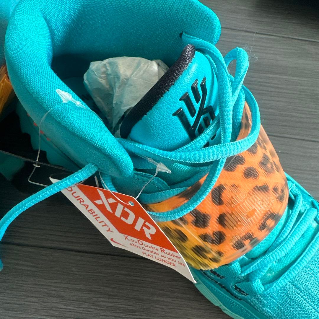 希少☆Nike カイリー6 アクアブルー ヒョウ柄 - メルカリ