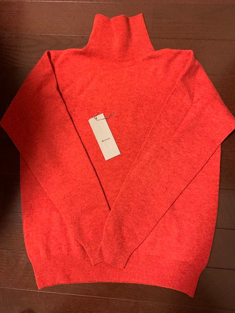 最終値下げ。MITTAN タートルネック セーター MITTAN / ウルグアイタートルセーター (濃紺) | twelve