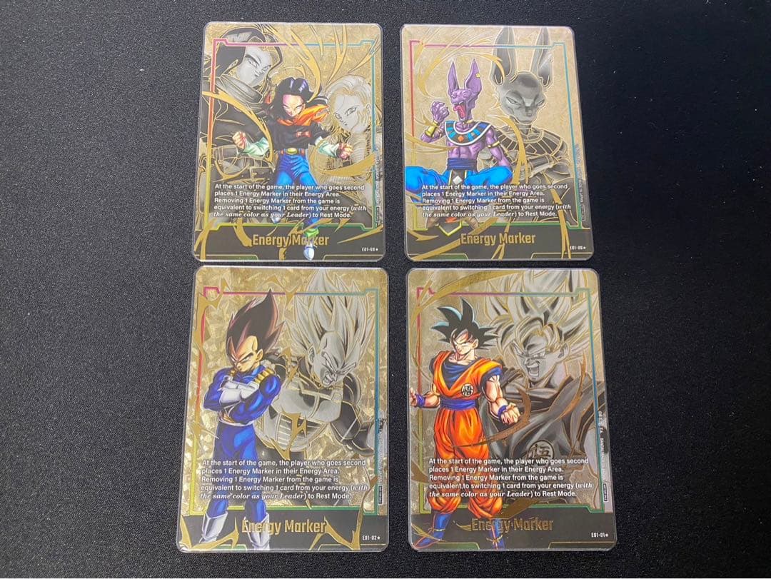 ドラゴンボール フュージョンワールド エナジーマーカー 英語 7枚