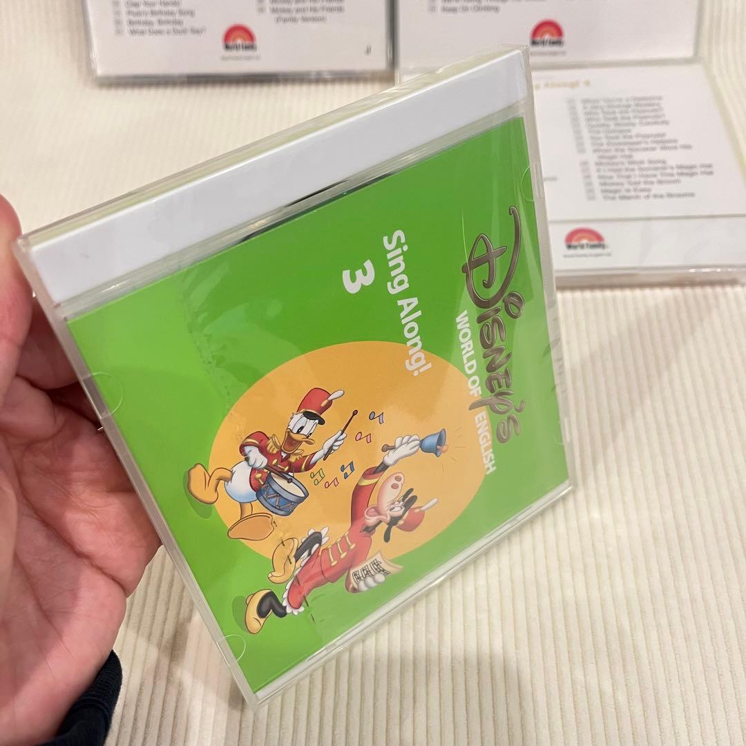 DWE ディズニー英語 Sing Along ! CD8枚セット シングアロング - メルカリ