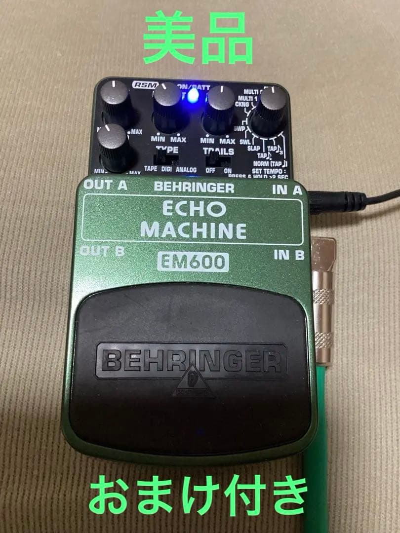 レアBEHRINGER ECHO MACHINE EM600 エフェクター 美品 - メルカリ