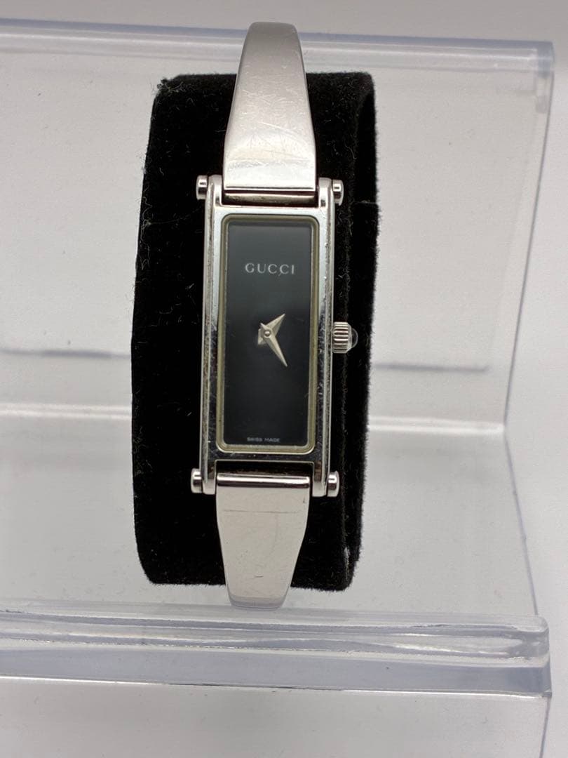 GUCCI グッチ 1500L 良品 レディース 時計 シルバー 稼働品 1 GUCCI 腕時計 クオーツ シルバー 1500L レディース グッチ – Rehello