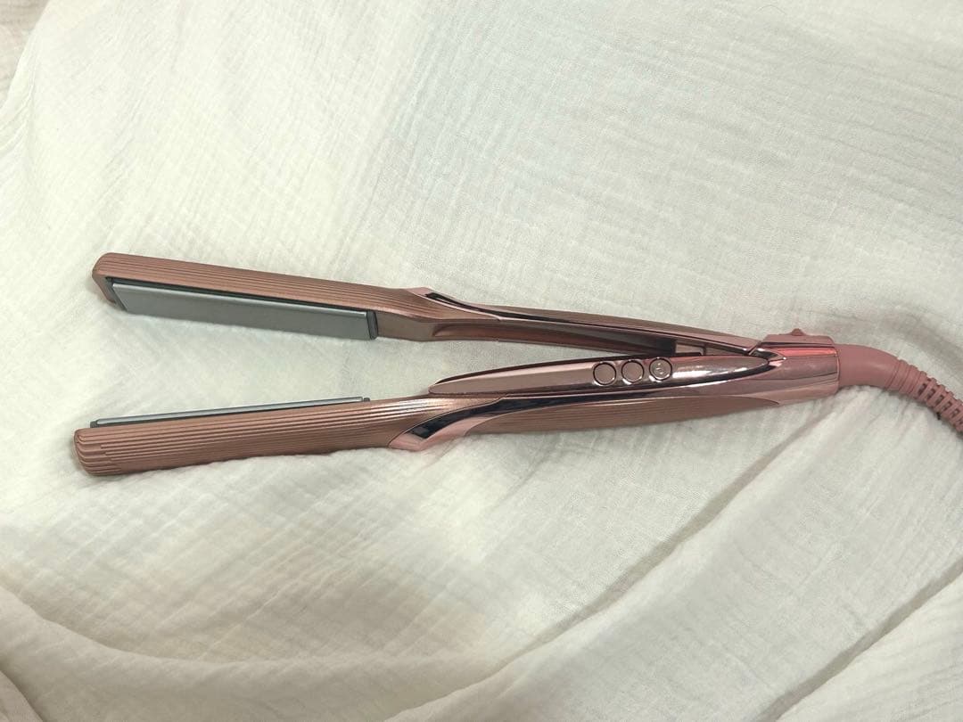 ReFa リファ ストレートアイロン ピンク 動作確認済み 正規品 リファストレートアイロン プロ ピンク/ ReFa STRAIGHT IRON PRO