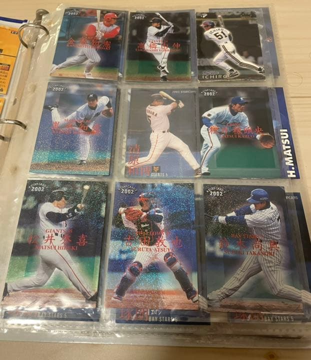 2002年プロ野球チップス オフィシャルカードバインダー レア51枚 普通
