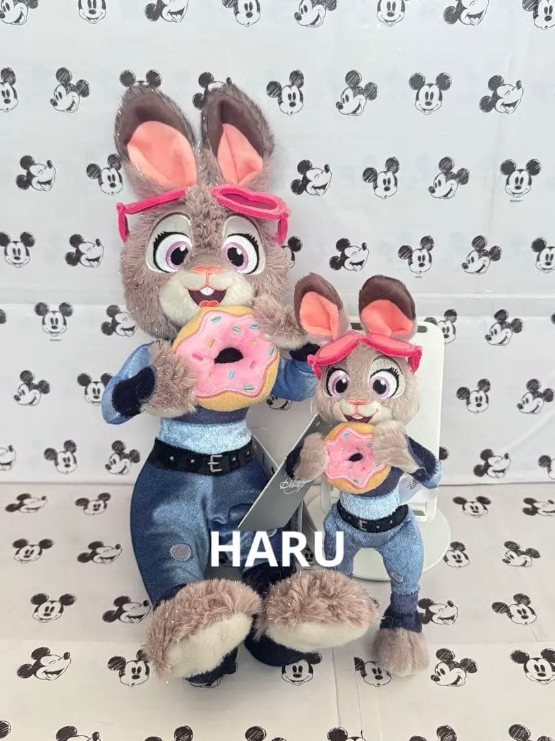 ディズニーストア ズートピア ジュディ ぬいぐるみ キーホルダー 10