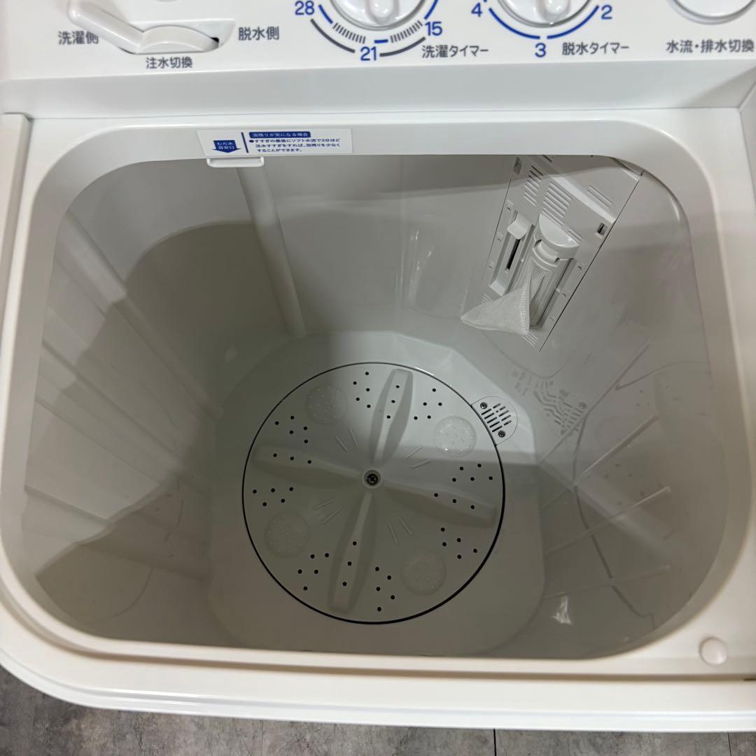 一都三県限定　配送無料　二槽式洗濯機　YAMADA 2024年製 5.5kg