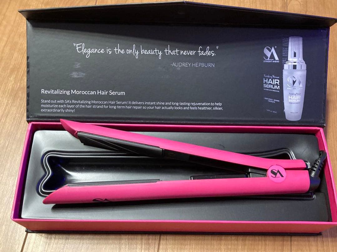 【日本未発売】プロ用ヘアアイロン Straight Ahead Beauty トリコ インダストリーズ アイビル FD ストレートアイロン 縮毛矯正