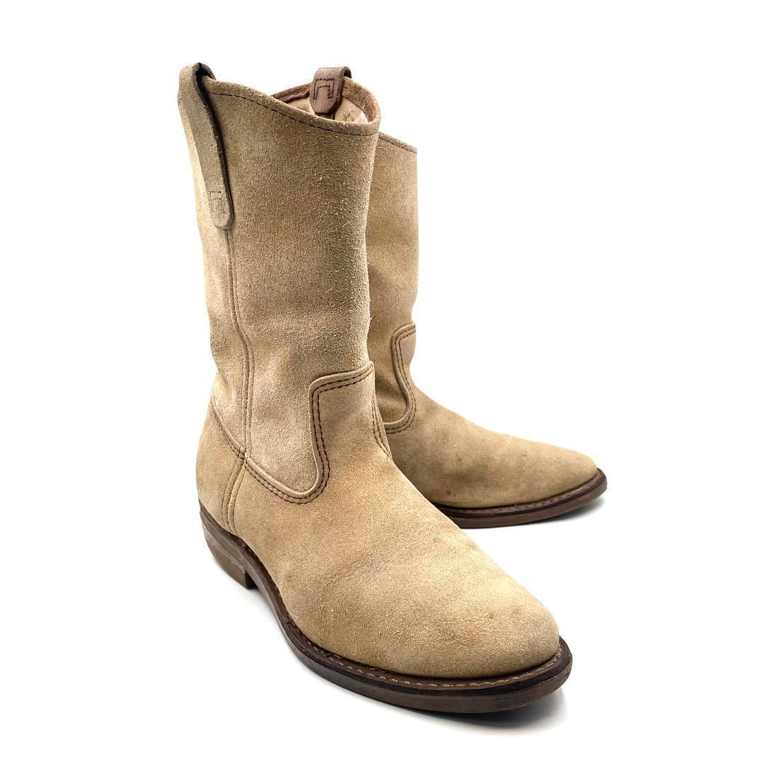 《超美品》RED WING レッドウィング ペコスブーツ 8156 スエード